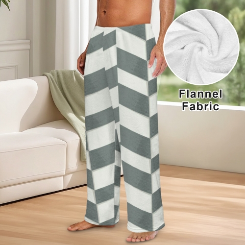 Men's Flannel Pajama Trousers (Model Sets 02)(Made in Queens)