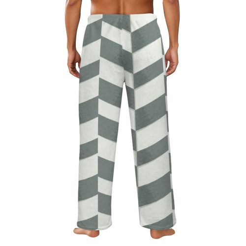 Men's Flannel Pajama Trousers (Model Sets 02)(Made in Queens)