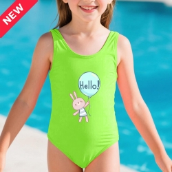 Girls' One-Piece Swimsuit (Made in USA)