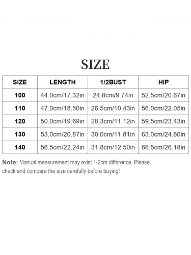 Girls' One-Piece Swimsuit (Made in USA)