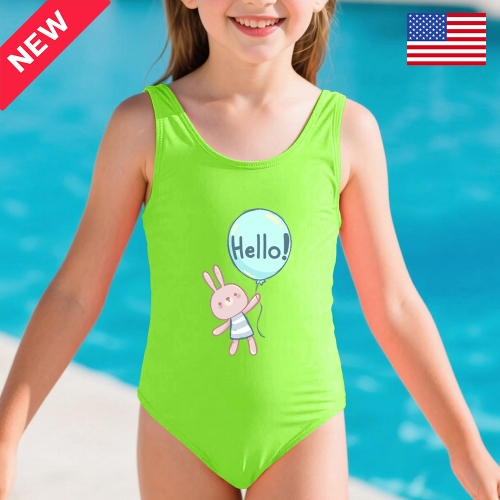 Girls' One-Piece Swimsuit  | Ships from USA
