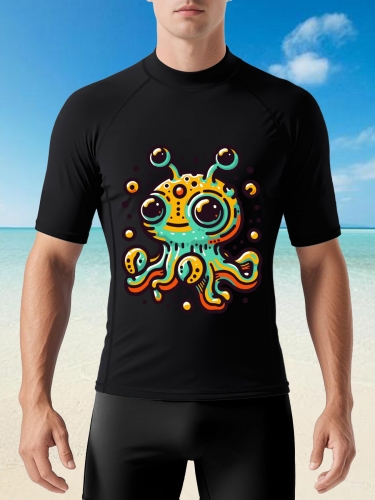 Men’s Short-Sleeve Rash Guard （Made in USA）