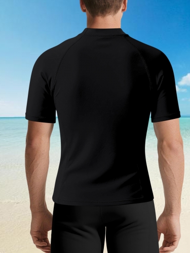 Men’s Short-Sleeve Rash Guard （Made in USA）