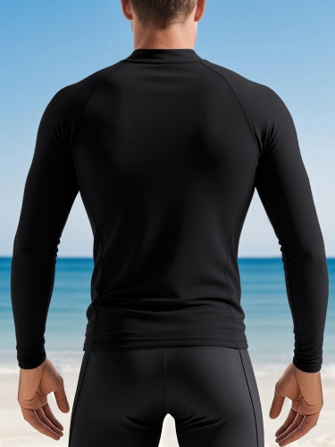 Men’s Long-Sleeve Rash Guard （Made in USA）