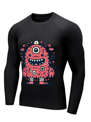 Men’s Long-Sleeve Rash Guard （Made in USA）