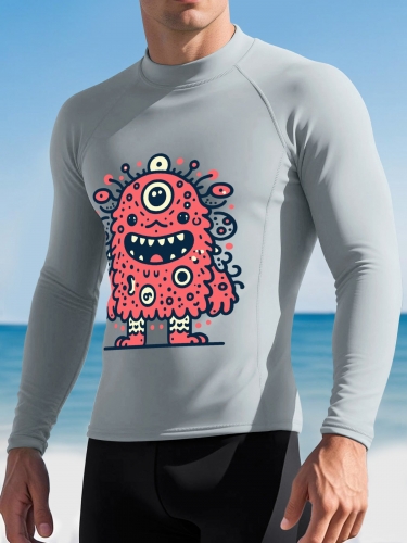 Men’s Long-Sleeve Rash Guard （Made in USA）