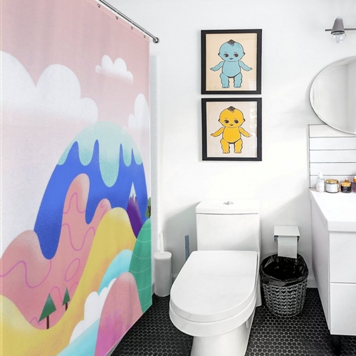 Custom Shower Curtain (90×180cm)
