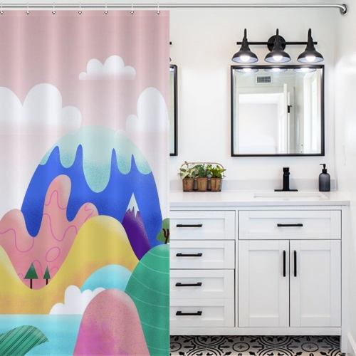 Custom Shower Curtain (90×180cm)