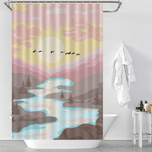 Custom Shower Curtain (119×180cm)