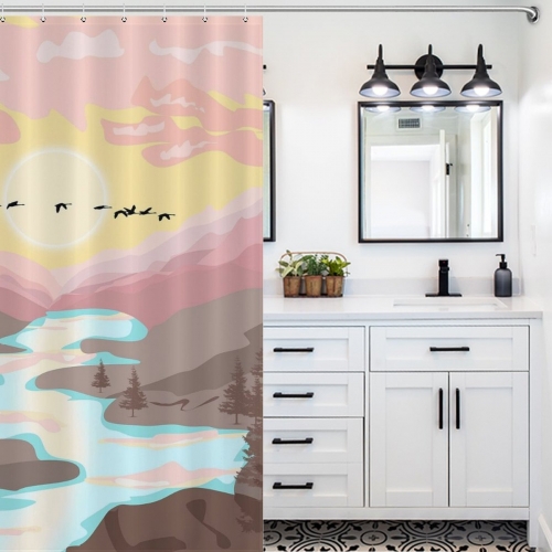 Custom Shower Curtain (119×180cm)