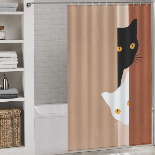 Custom Shower Curtain (136×180cm)