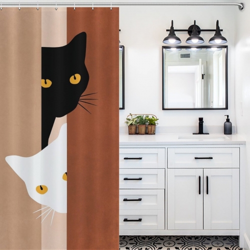 Custom Shower Curtain (136×180cm)