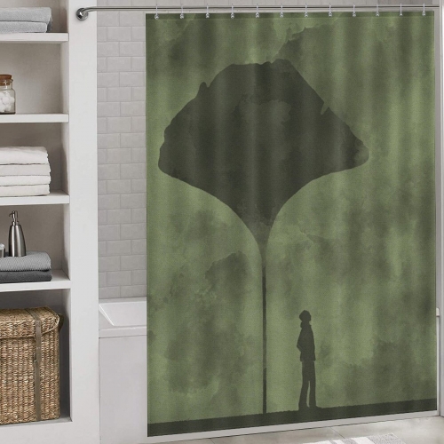 Custom Shower Curtain (163×180cm)