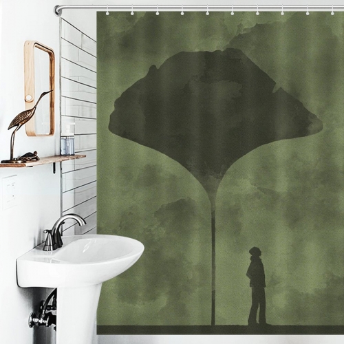 Custom Shower Curtain (163×180cm)