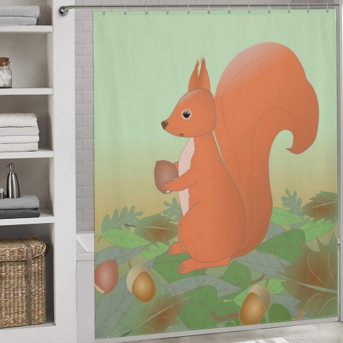 Custom Shower Curtain (177×180cm)