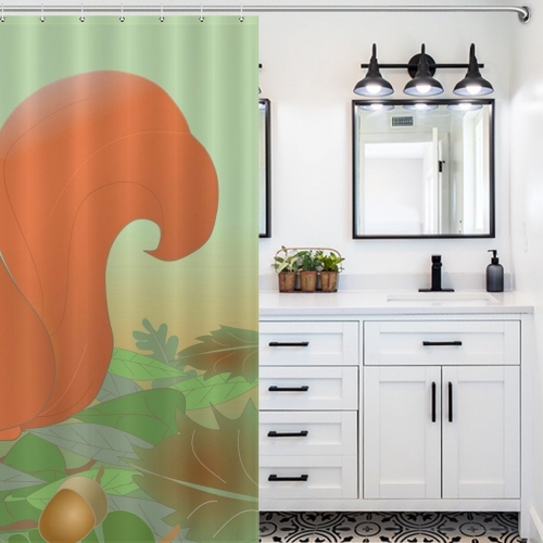 Custom Shower Curtain (177×180cm)
