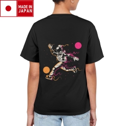 Unisex Cotton T-Shirt (Back Printing)(Made in Japan)