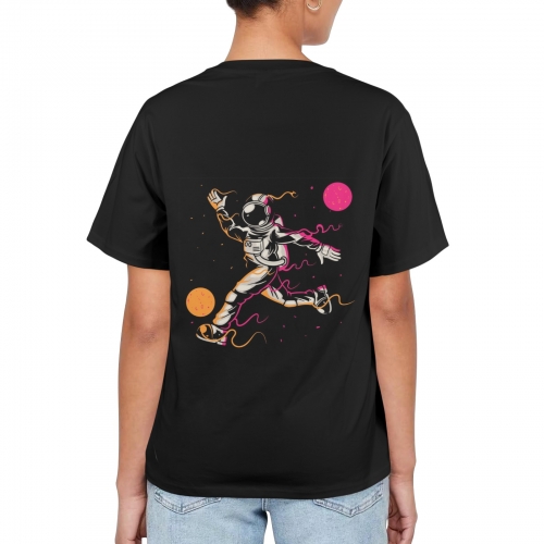 Unisex Cotton T-Shirt (Back Printing)(Made in Japan)