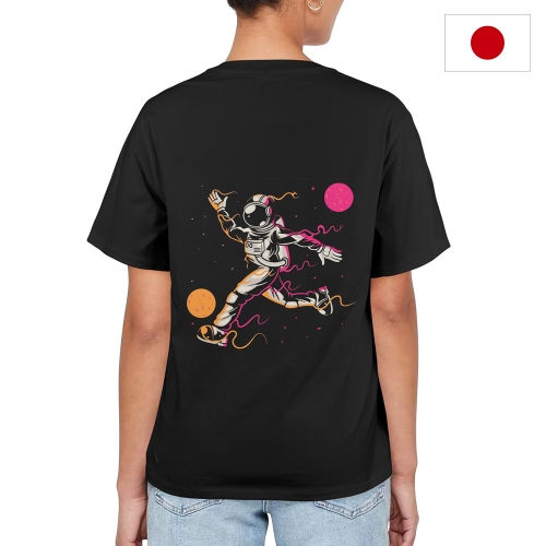 Unisex Cotton T-Shirt (Back Printing)  | Ships from Japan