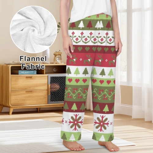 Women's Flannel Pajama Trousers (Model Sets 02)(Made in Queens)