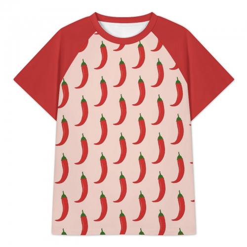 Women's All Over Print Raglan T-shirt