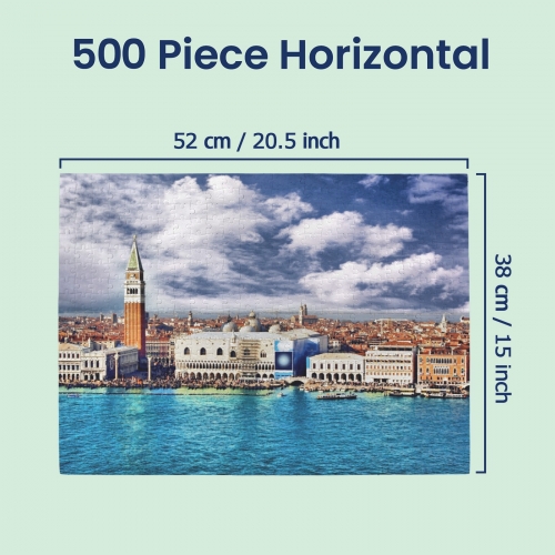 500-Piece Jigsaw Puzzle (Horizontal)(Made in USA)