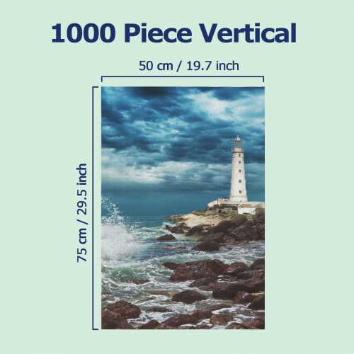 1000-Piece Jigsaw Puzzle (Vertical)(Made in USA)