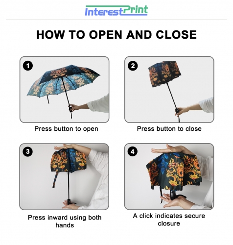 Automatic Foldable Umbrella (Model U04)