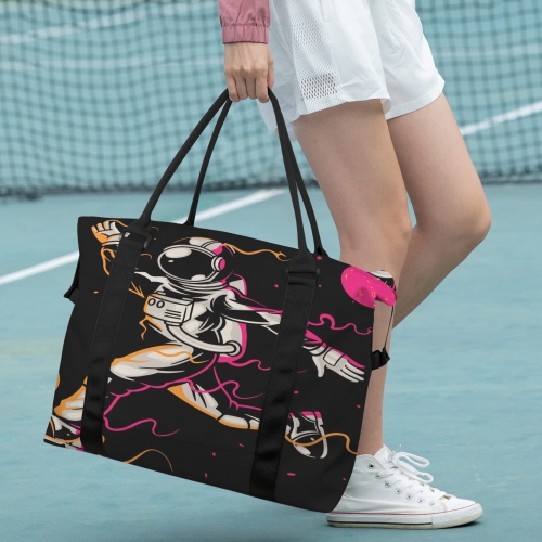 Large Travel Bag with Trolley Sleeve (Model 1715)