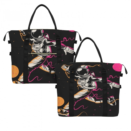 Large Travel Bag with Trolley Sleeve (Model 1715)