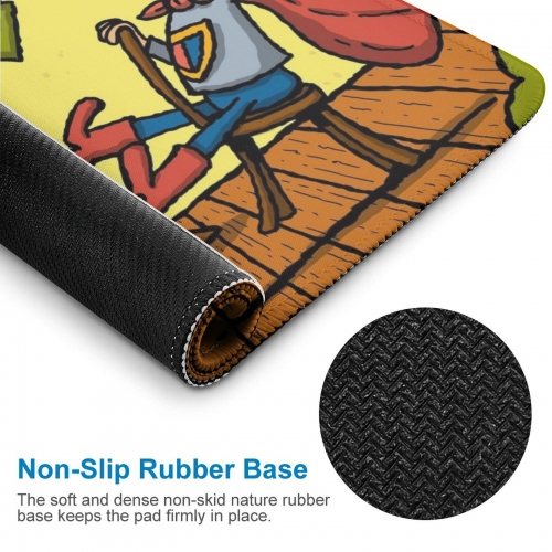 MousePad 7.9"×9.4" (with Stitched Edges)