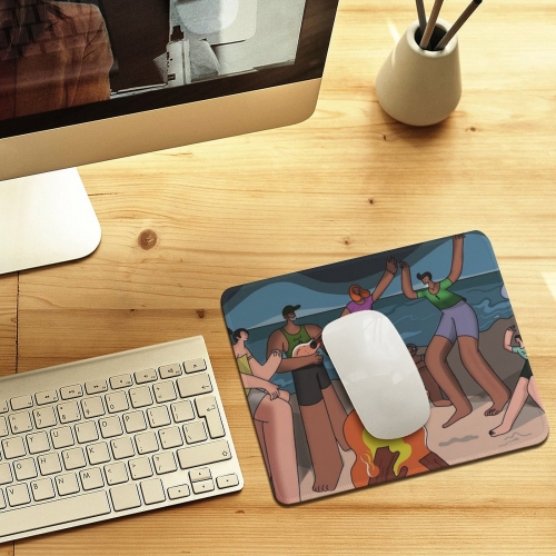 MousePad 9.8"×11.8" (with Stitched Edges)