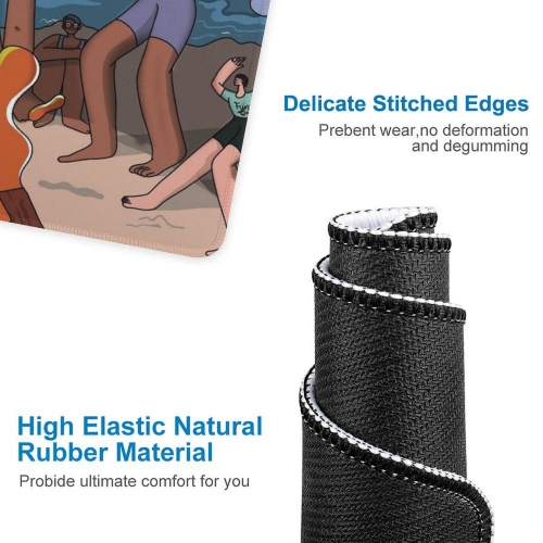 MousePad 9.8"×11.8" (with Stitched Edges)