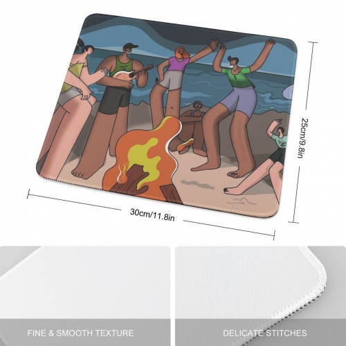 MousePad 9.8"×11.8" (with Stitched Edges)