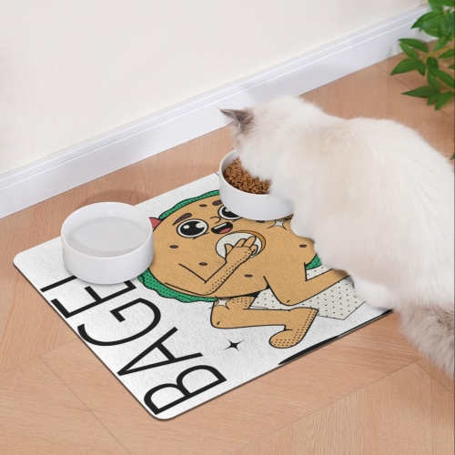 Pet Feeding Mat 40x30cm(Made in USA)