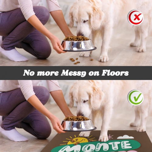 Pet Feeding Mat 60x50cm(Made in USA)