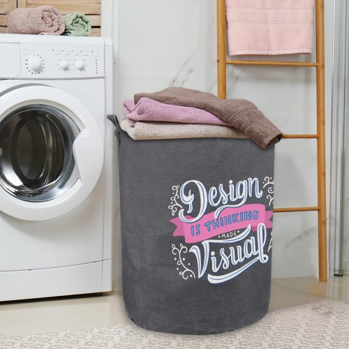Foldable Round Laundry Basket(Made in USA)