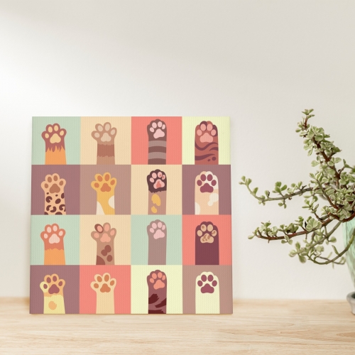 Frame Canvas Print 8" x 8" (Made in USA)