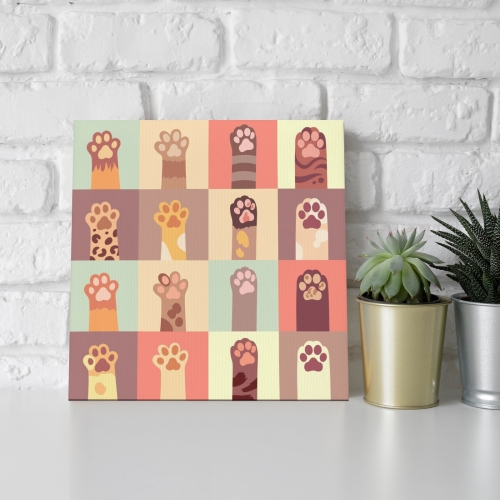 Frame Canvas Print 8" x 8" (Made in USA)