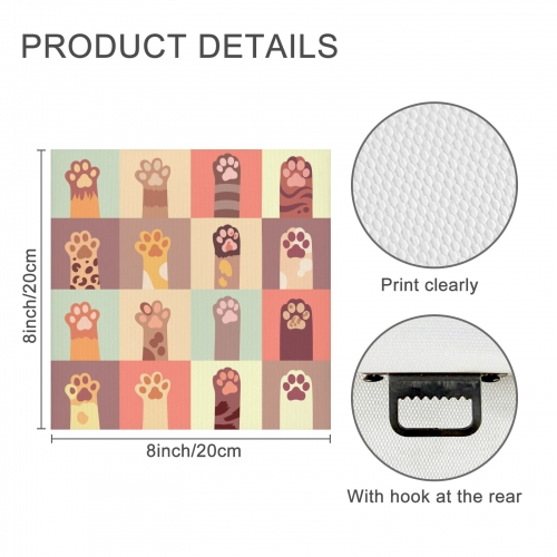 Frame Canvas Print 8" x 8" (Made in USA)