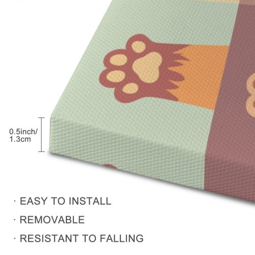 Frame Canvas Print 8" x 8" (Made in USA)