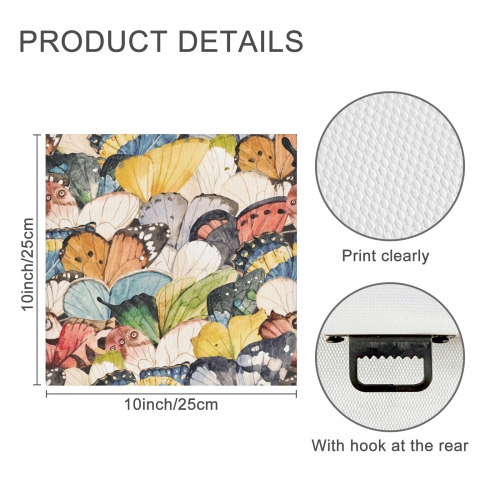 Frame Canvas Print 10" x 10" (Made in USA)