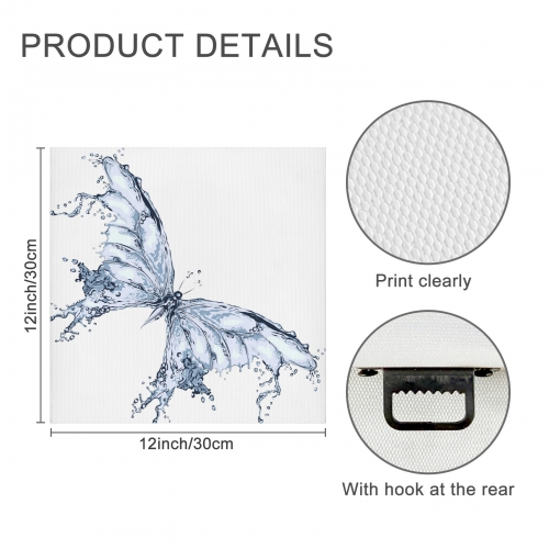 Frame Canvas Print 12" x 12" (Made in USA)