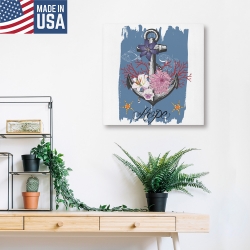 Frame Canvas Print 20" x 20" (Made in USA)