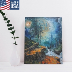 Frame Canvas Print 11" x 14" (Made in USA)