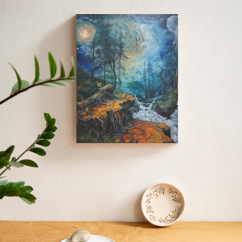 Frame Canvas Print 11" x 14" (Made in USA)