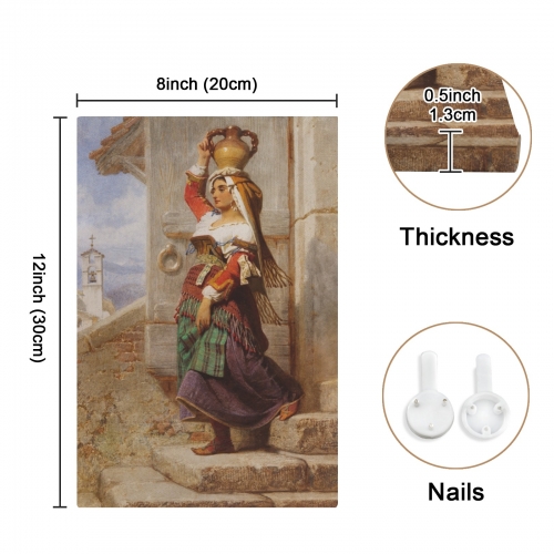 Frame Canvas Print 8" x 12" (Made in USA)