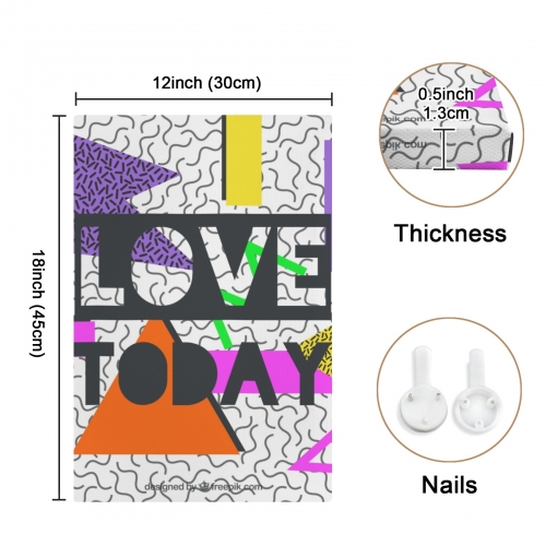 Frame Canvas Print 12" x 18" (Made in USA)