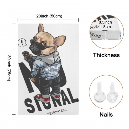 Frame Canvas Print 20" x 30" (Made in USA)