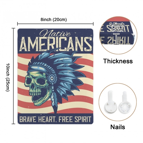 Frame Canvas Print 8" x 10" (Made in USA)